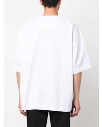 Juun.J Panelled Cotton T Shirt