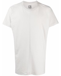 Homme Plissé Issey Miyake Panelled Short Sleeve Cotton T Shirt