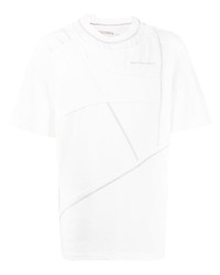 Feng Chen Wang Panelled Short Sleeved T Shirt