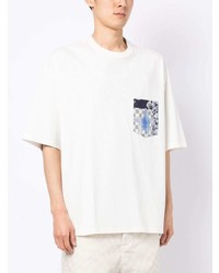 FIVE CM Patch Detail Short Sleeved T Shirt