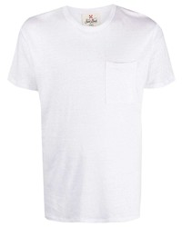 MC2 Saint Barth Patch Pocket Fitted T Shirt