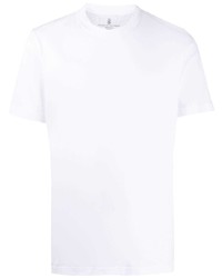 Brunello Cucinelli Plain Cotton T Shirt