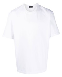 Roberto Collina Plain Crew Neck Cotton T Shirt
