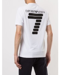 Ea7 Emporio Armani Printed Logo T Shirt