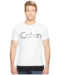 Calvin Klein Jeans Rebel Sport Drawcord Hem T Shirt T Shirt