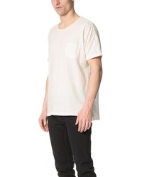 Shades of Grey by Micah Cohen Rolled Cuff Pocket Tee
