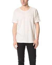 Shades of Grey by Micah Cohen Rolled Cuff Pocket Tee