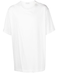 Yohji Yamamoto Round Neck Cotton T Shirt