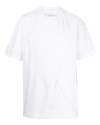 Feng Chen Wang Round Neck Cotton T Shirt