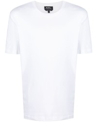 A.P.C. Round Neck Cotton T Shirt