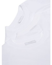 Prada Round Neck Cotton T Shirt Set