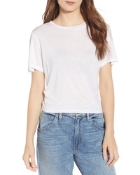 Hudson Jeans Ruched Back Tee