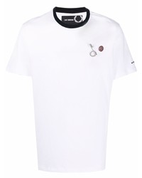 Raf Simons X Fred Perry Safety Pin Detail Short Sleeve T Shirt