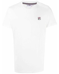 Fila Samuru Logo Patch Organic Cotton T Shirt