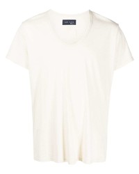 Les Tien Scoop Neck Cotton T Shirt