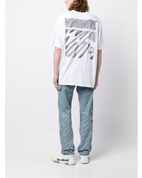 Off-White Scribble Diag Over Ss Tee