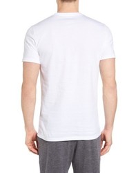 Nordstrom Shop 4 Pack Trim Fit Supima Cotton Crewneck T Shirt