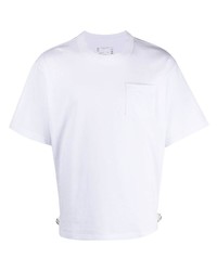 Sacai Short Sleeve Cotton T Shirt