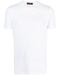 Moorer Short Sleeve Stretch Cotton T Shirt