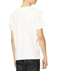 Valentino Short Sleeve T Shirt With Rockstud White