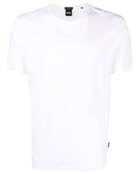 BOSS Short Sleeved Linen T Shirt