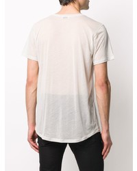 Saint Laurent Short Sleeved Straight T Shirt