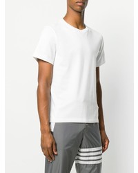 Thom Browne Side Slit Relaxed Fit Short Sleeve Jersey Tee