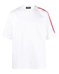 DSQUARED2 Side Stripe Short Sleeved T Shirt