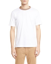 Eleventy Slim Fit Cotton Crewneck T Shirt