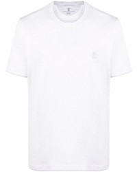 Brunello Cucinelli Slim Fit Cotton Jersey T Shirt