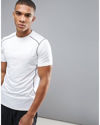 New Look Sport Short Sleeve T Shirt In White