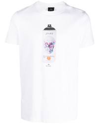 PS Paul Smith Spray Can Cotton T Shirt