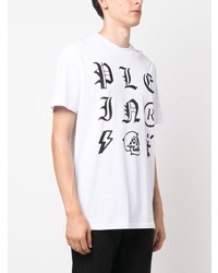 Philipp Plein Ss Gothic Plein Round Neck T Shirt