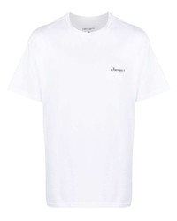 Carhartt WIP Ss Logo Print Cotton T Shirt