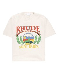 Rhude St Rude Cotton T Shirt