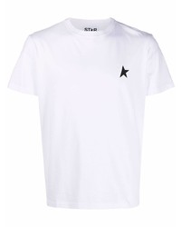 Golden Goose Star Print Short Sleeved T Shirt