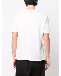 Thom Krom Stitch Detail Organic Cotton T Shirt