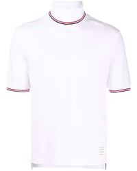 Thom Browne Stripe Detailed Cotton Piqu T Shirt
