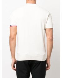 Moncler Striped Cuff T Shirt