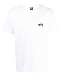 Stussy Stssy Logo Print T Shirt