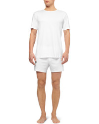 Sea Island Cotton Crew Neck T Shirt by Sunspel