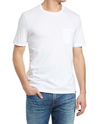 Faherty Sunwashed Organic Cotton Pocket T Shirt