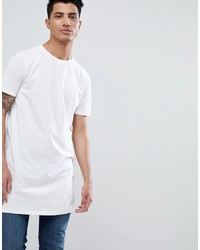ASOS DESIGN Super Longline T Shirt In White