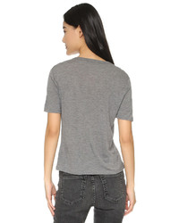 Alexander Wang T By Classic Cropped Tee