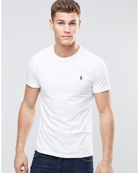 Polo Ralph Lauren T Shirt With Crew Neck In White