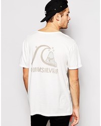 Quiksilver T Shirt With Front Back Original Logo