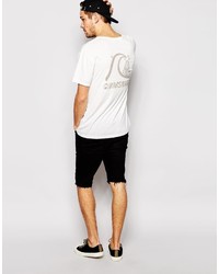 Quiksilver T Shirt With Front Back Original Logo
