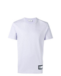 AMI Alexandre Mattiussi T Shirt With Patch Name Tag