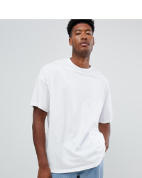 ASOS DESIGN Tall Organic Oversized Fit T Shirt With Crew Neck In White
