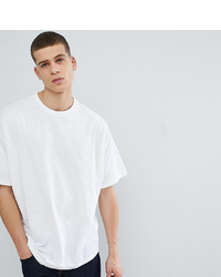 ASOS DESIGN Tall Oversized T Shirt With Crew Neck In White